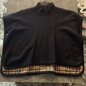 Girls Burberry cape - size L (size 12/14) EUC